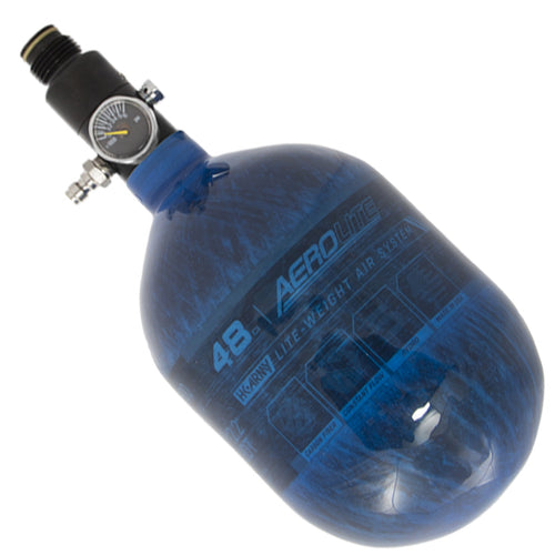 AeroLite Carbon Fiber Tank - 48ci / 4500psi  - Blue