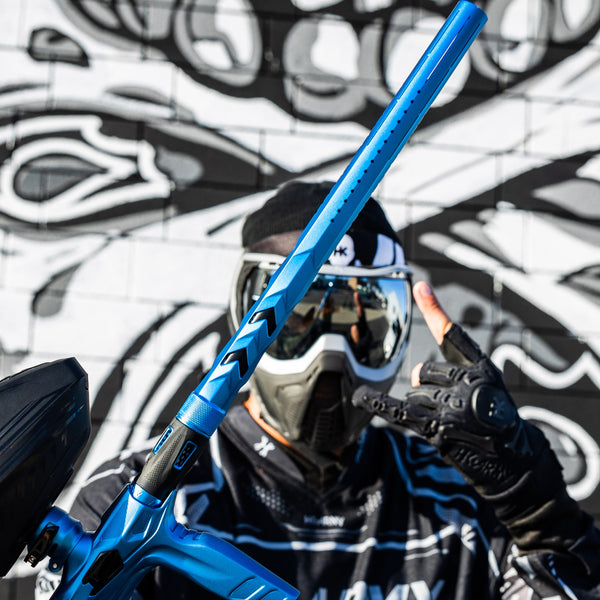 LAZR Elite Fossil Barrel Kit - 15" Dust Blue - Colored Inserts- Cocker Threads