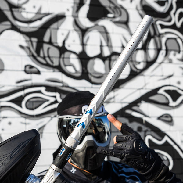 LAZR Elite Fossil Barrel Kit - 15" Dust Silver - Black Inserts - Cocker Threads