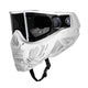 HSTL® Skull Goggle "Ghost" - White w/ Smoke Lens