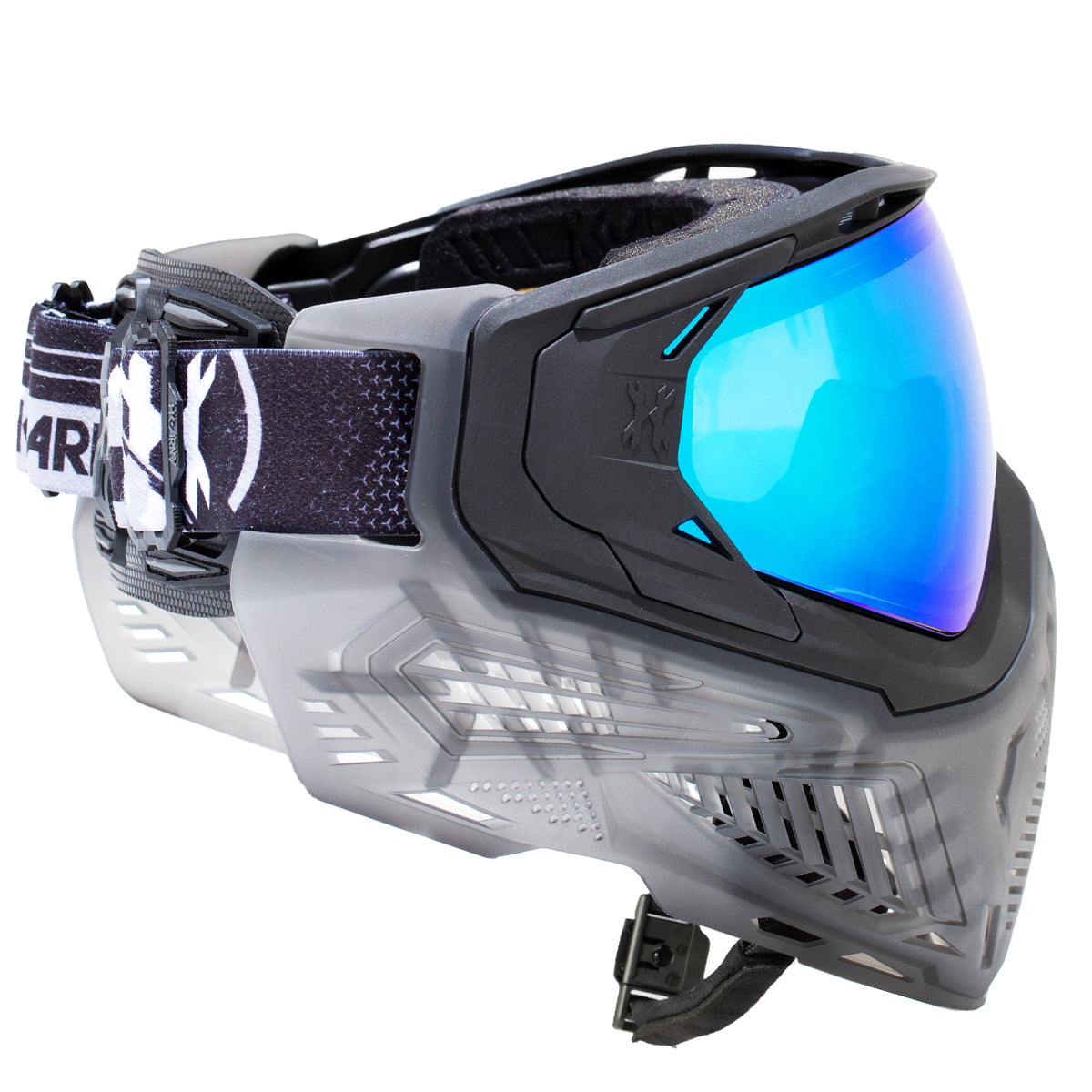 Masque De Protection Airsoft/Paintball Avec Rail VITE - Lentilles Jaune/noir Interchangeables | Protection Visage Complète Réglable - 9