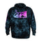 Retro Hoodie - Midnight Tie Dye
