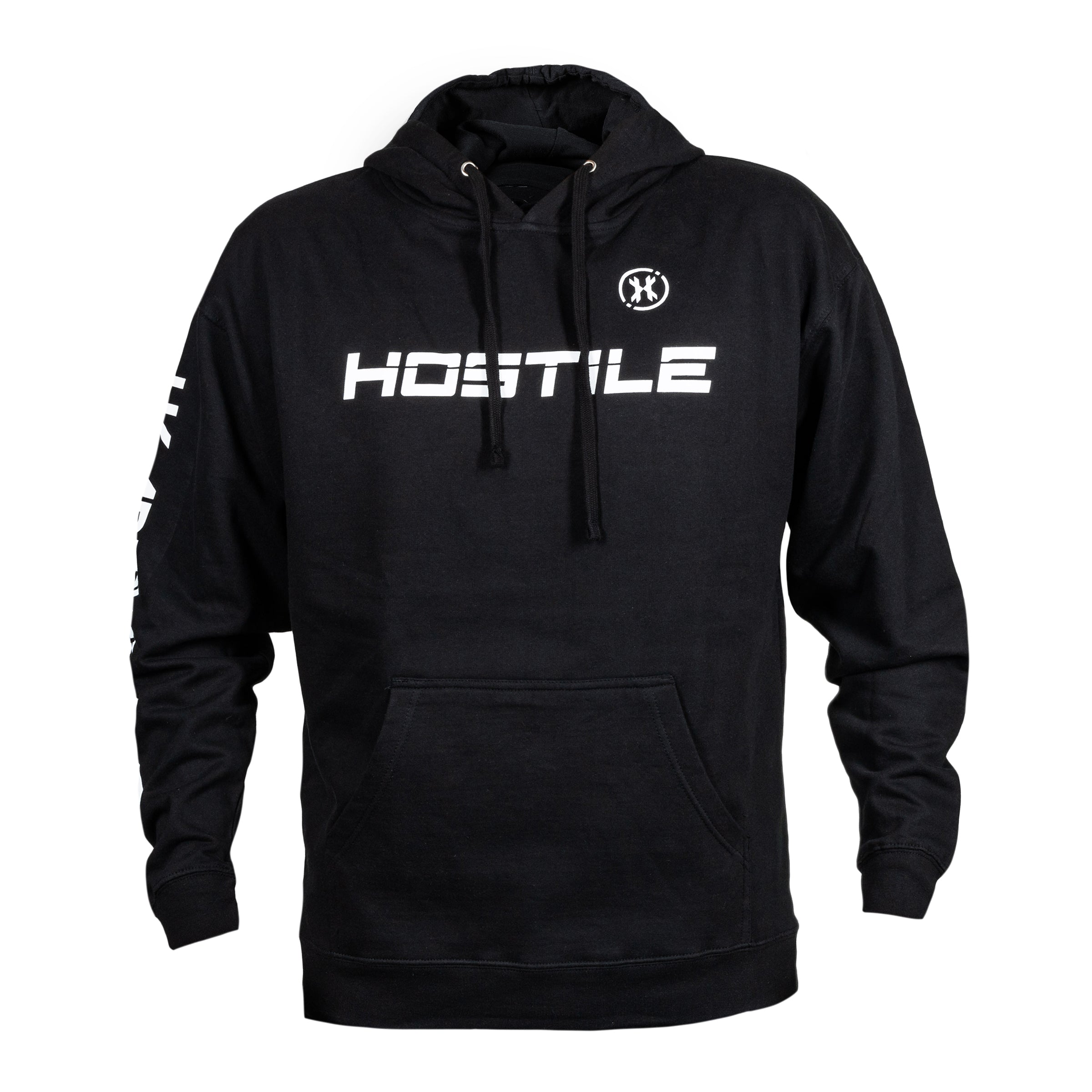 Hostile Hoodie - Black | HK Army