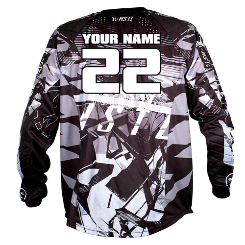 Personalized HSTL Line Jersey Charcoal Black/Grey