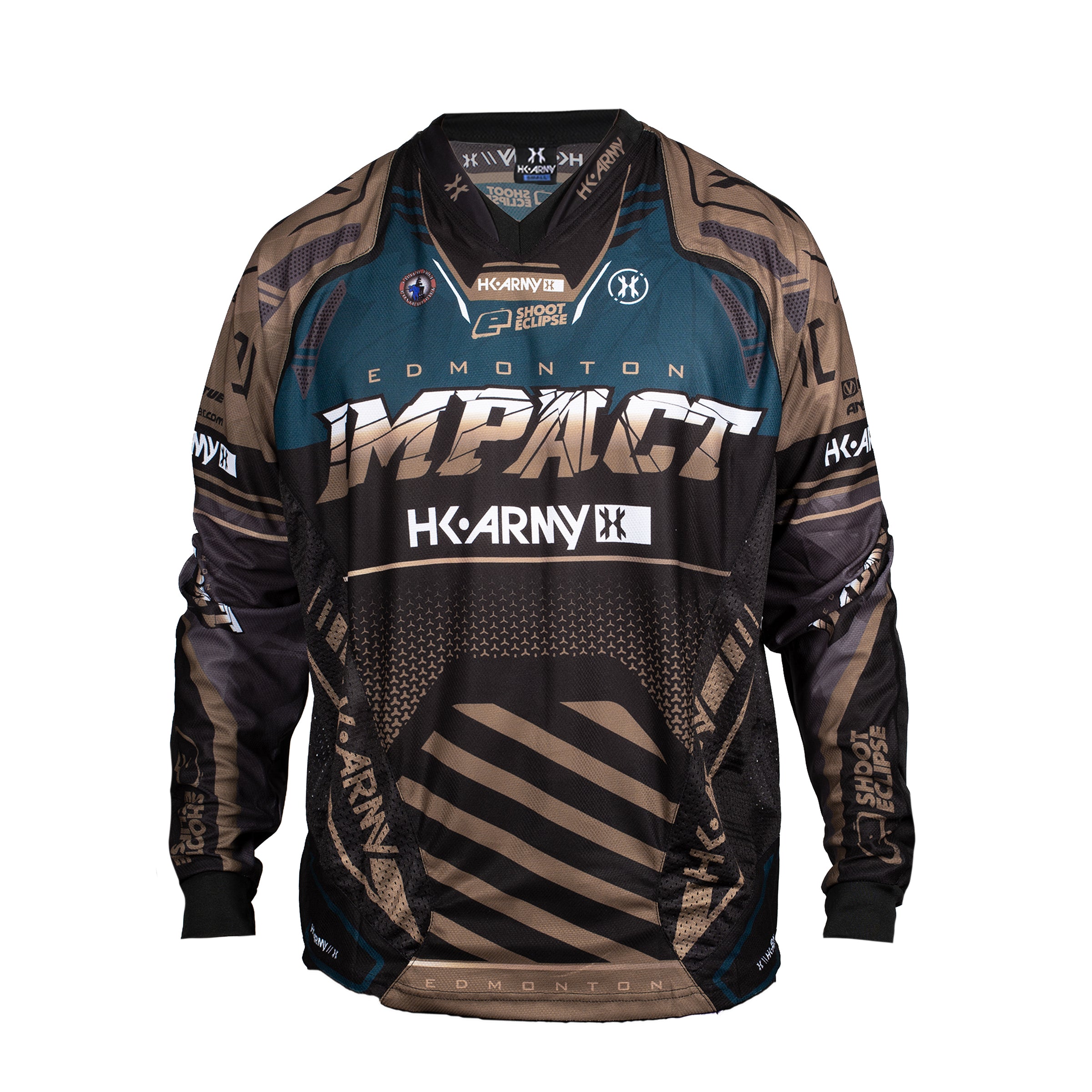 NEW HK Army Freeline Paintball Jersey - Infamous Black/Grey - Small