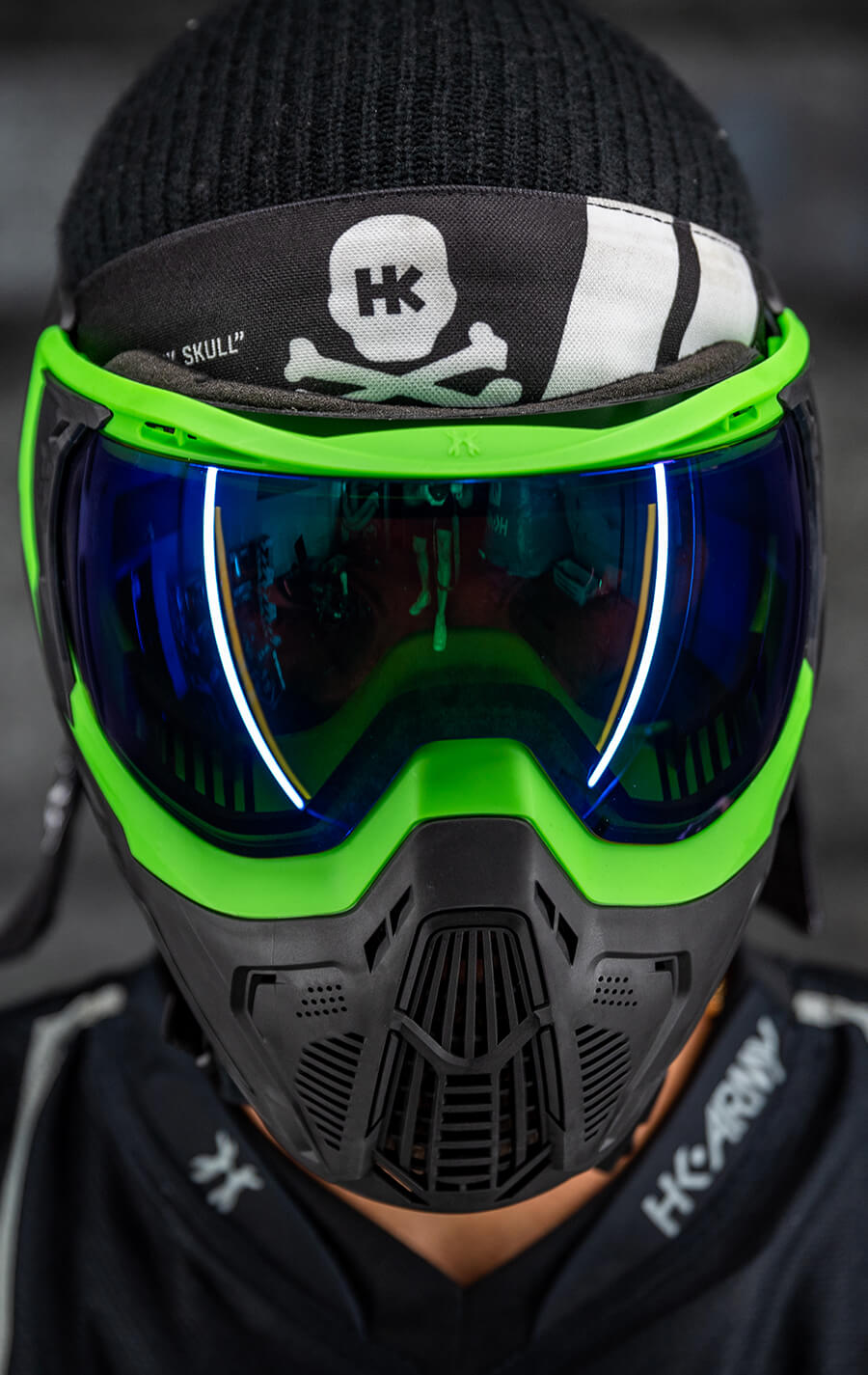 Journey SLR Goggle with Aurora Green Lens.