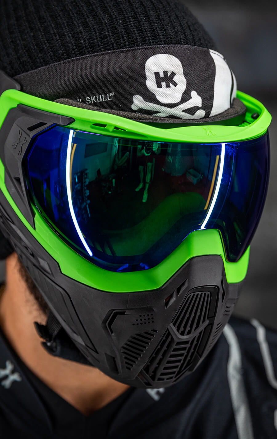 Journey SLR Goggle with Aurora Green Lens.