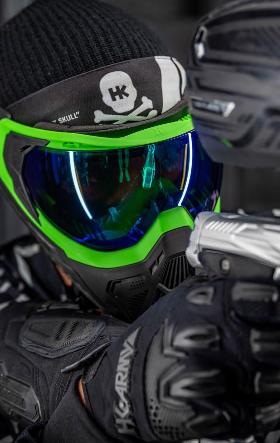 Journey SLR Goggle with Aurora Green Lens.