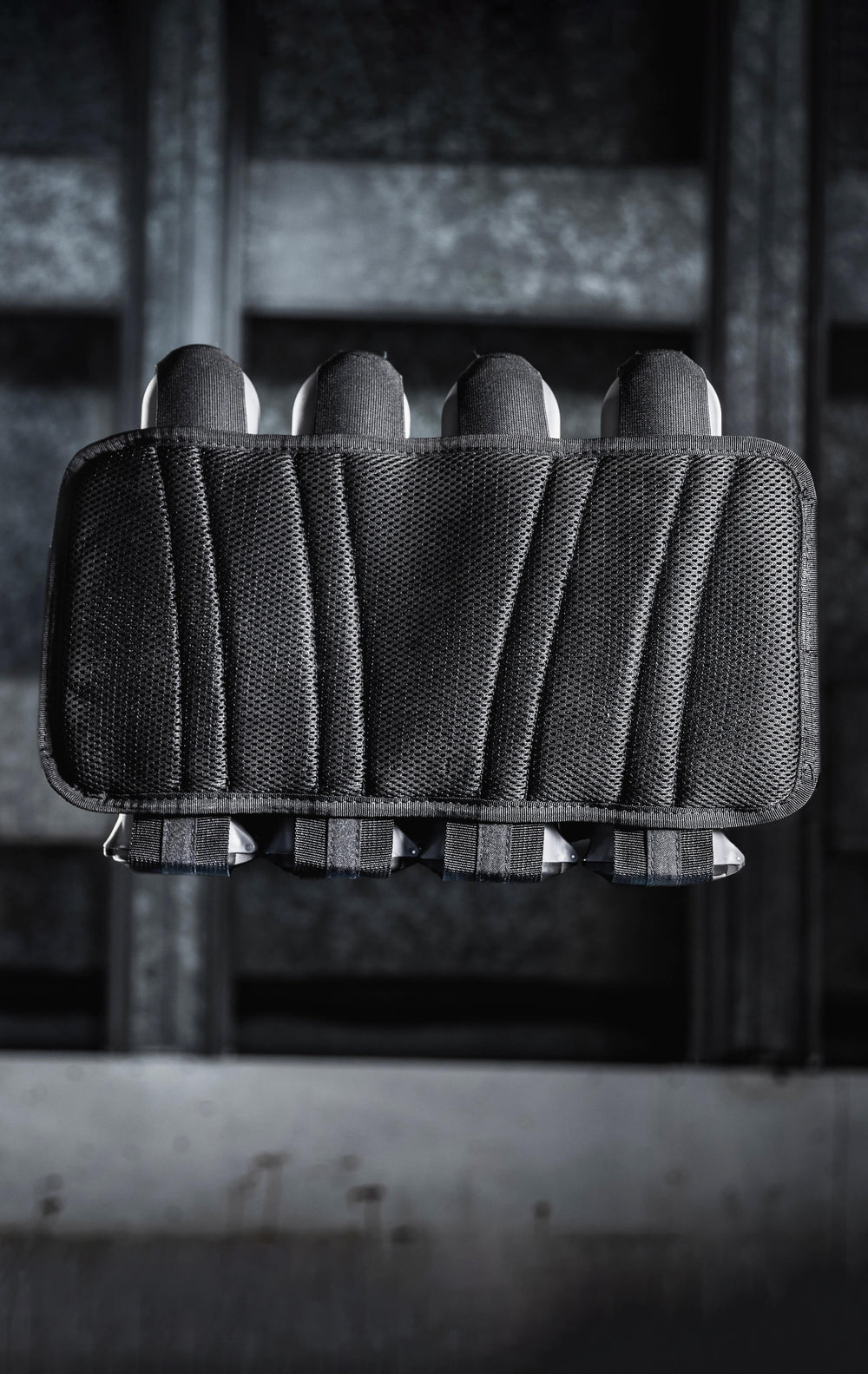 Breathable mesh supports and comforts through a contoured design that forms to your back.
