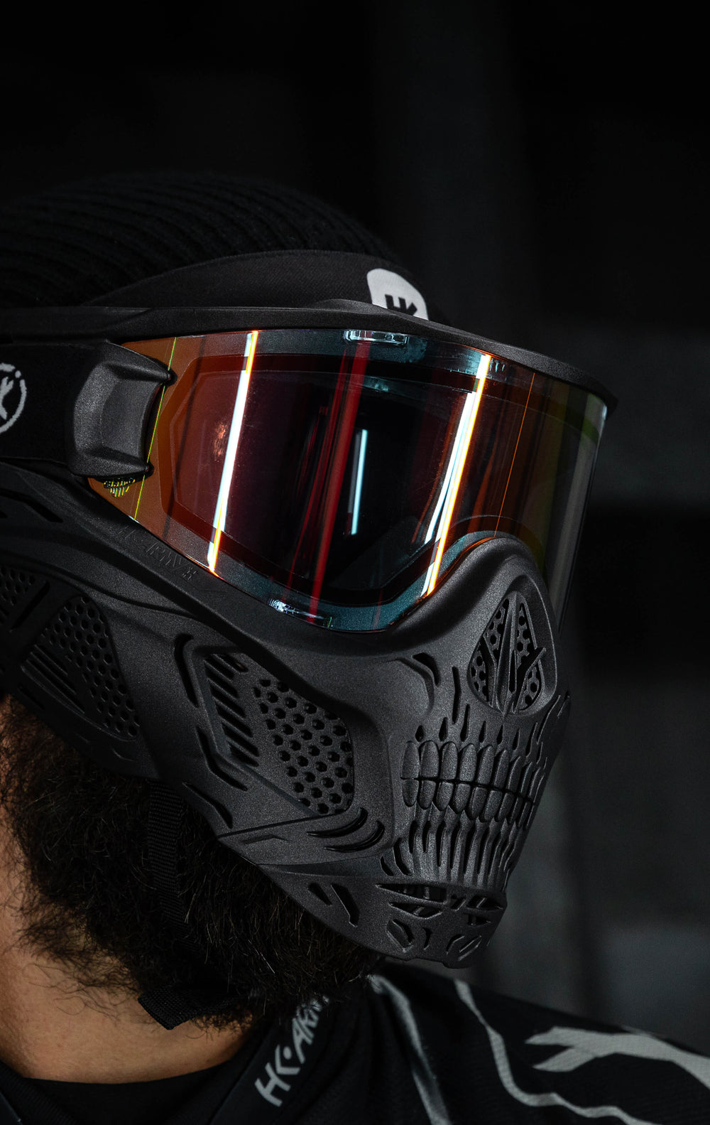 Death - Black Frame with Fire Lens.