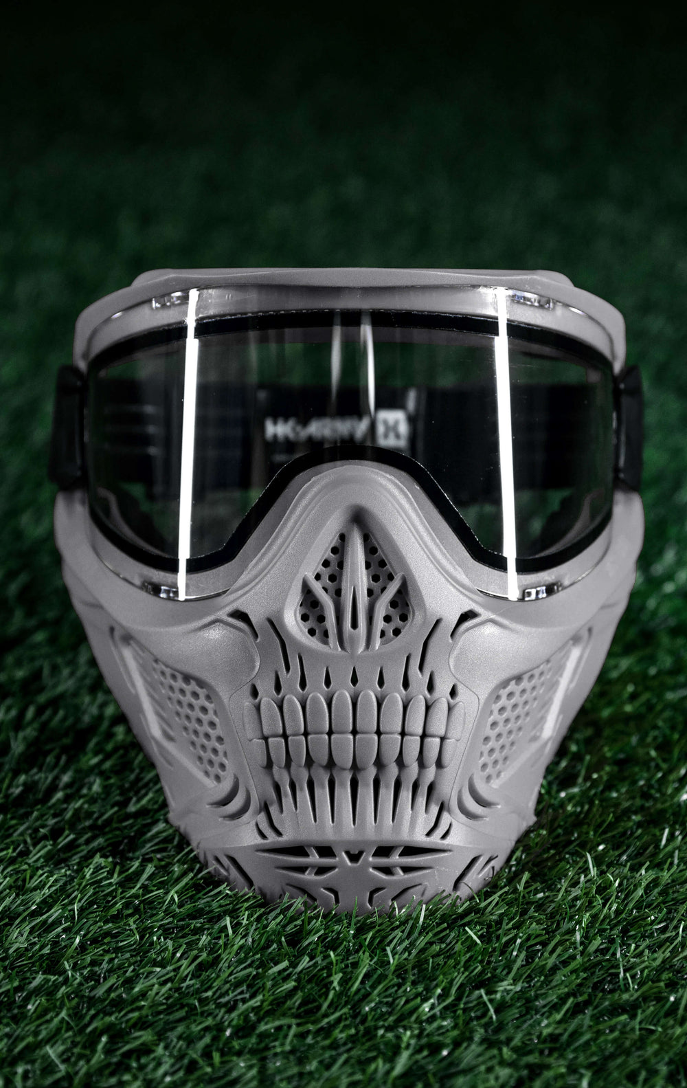 Gray Frame with Clear Lens.
