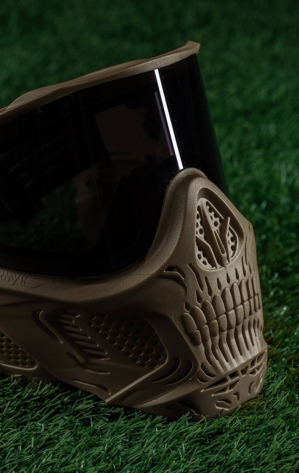 Grave Digger - Tan Frame with Smoke Lens.