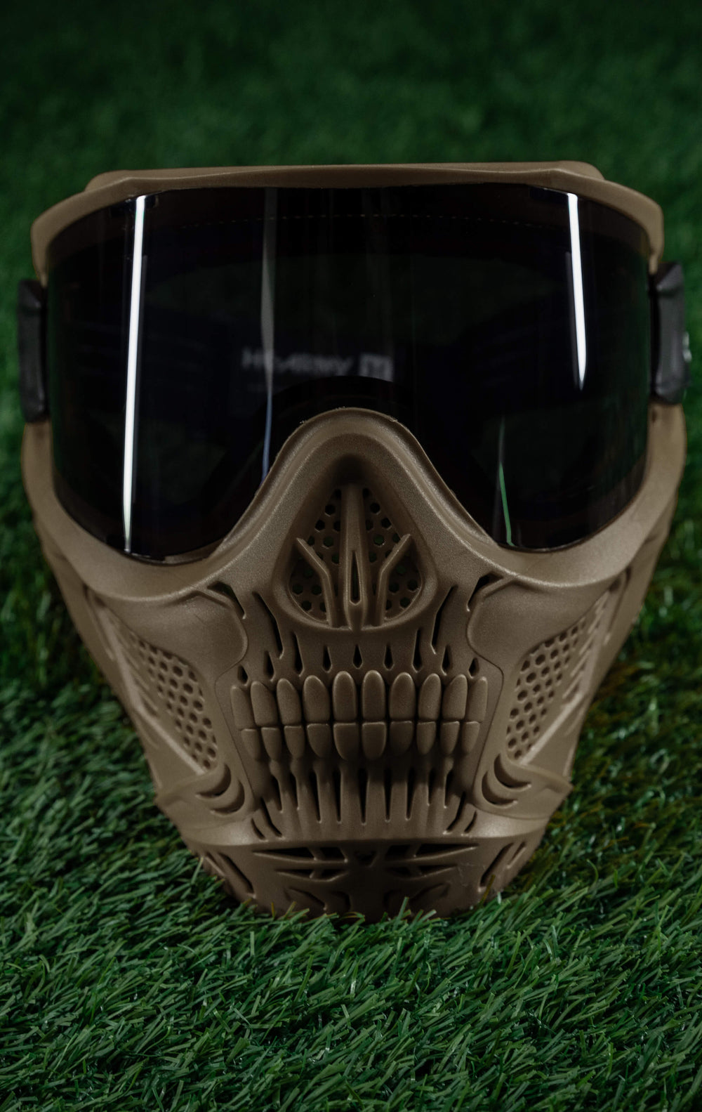 Grave Digger - Tan Frame with Smoke Lens.