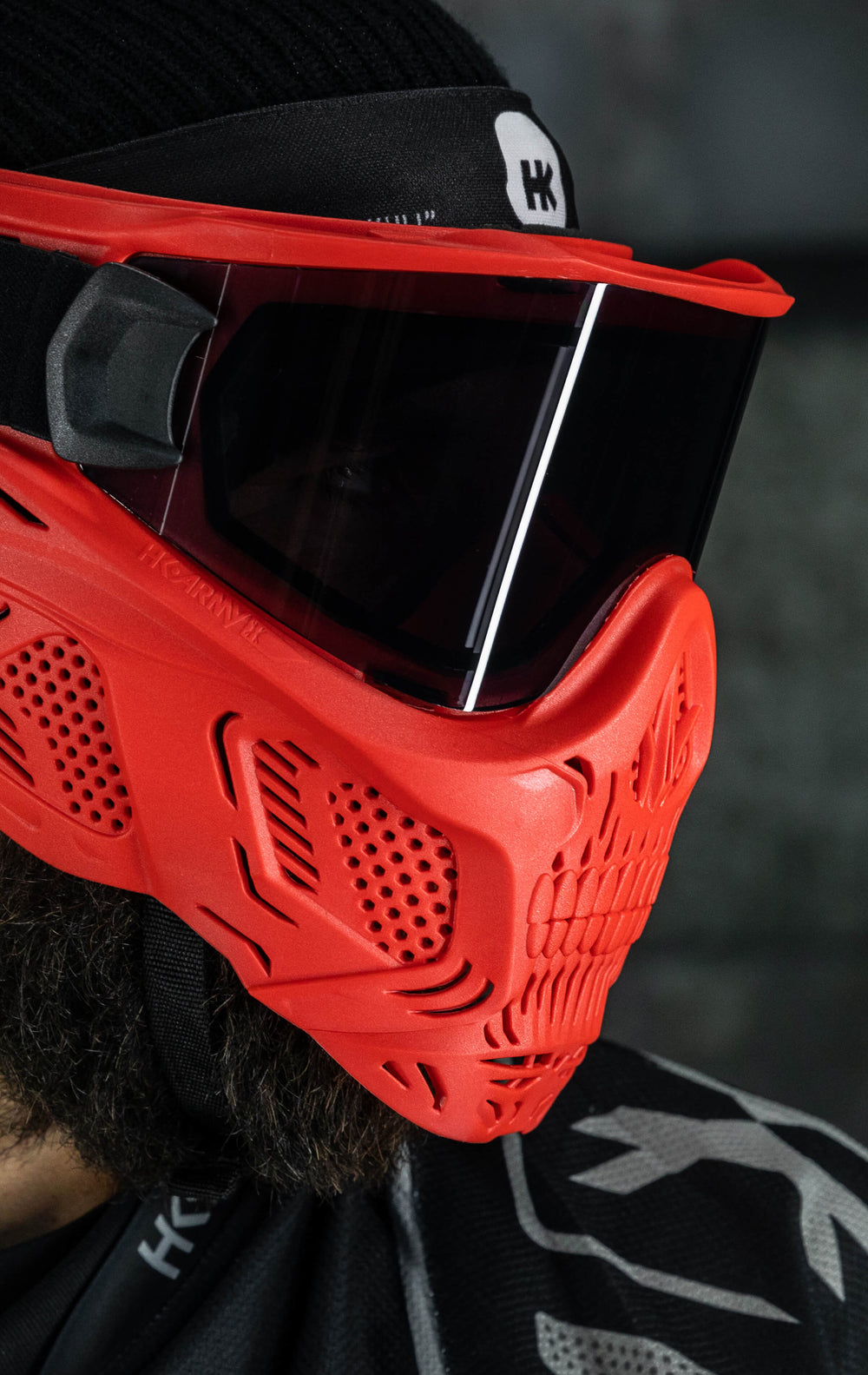 Sinner - Red Frame with Smoke Lens.