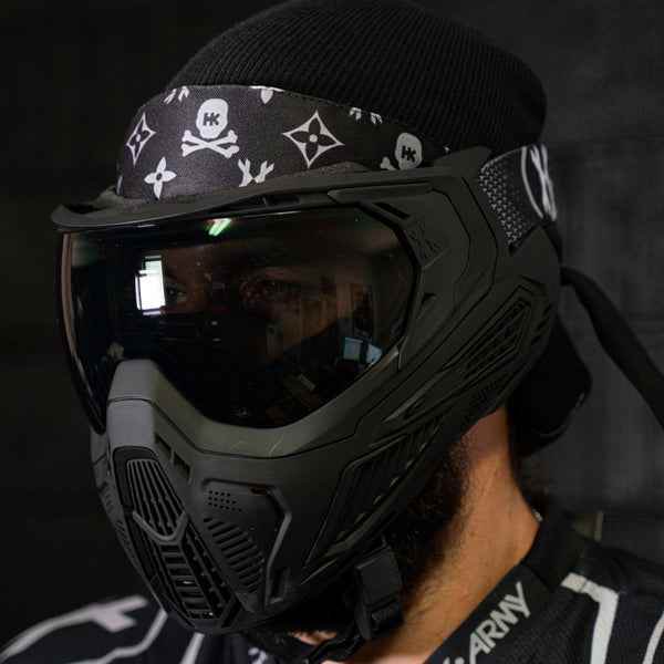 Monogram Black/Grey - Headband