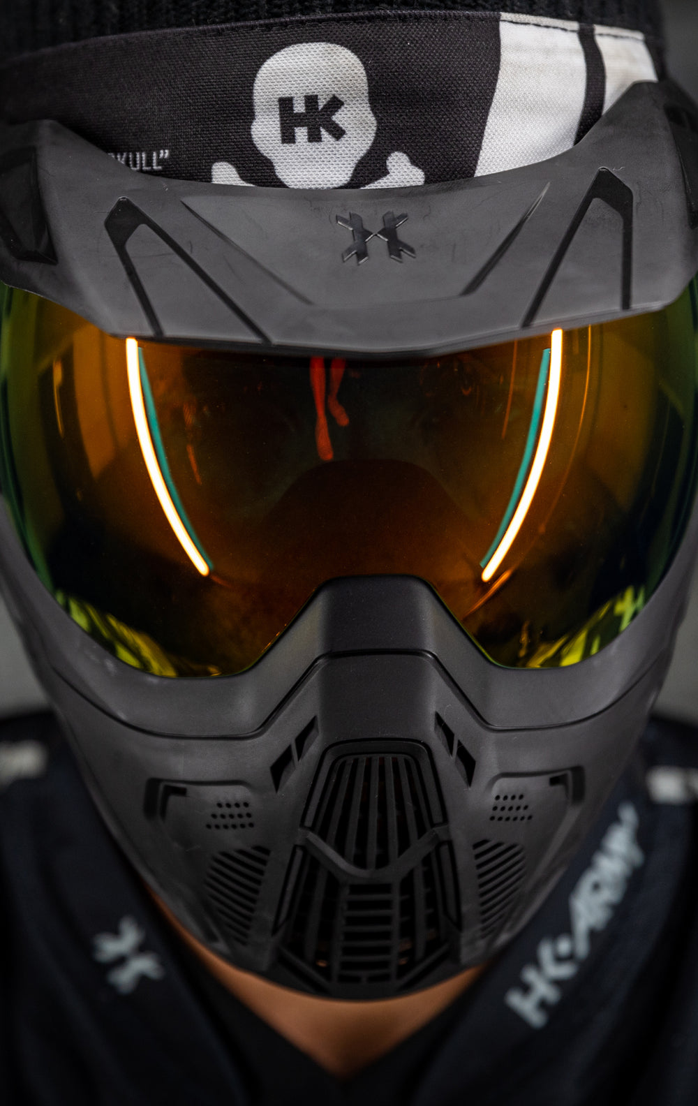 SLR Nova Goggle with Scorch Lens and Universal Black Visor. Visor not included.