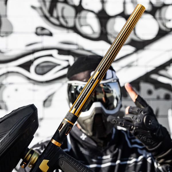 LAZR Elite Nova Barrel Kit - 15" Gold/Black - Colored Inserts - Cocker Threads