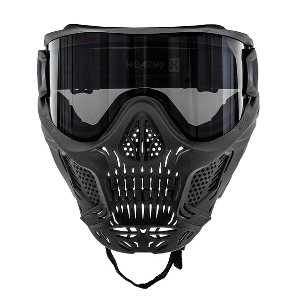 HSTL® Skull Goggle "Punisher" - Black w/ Smoke Lens