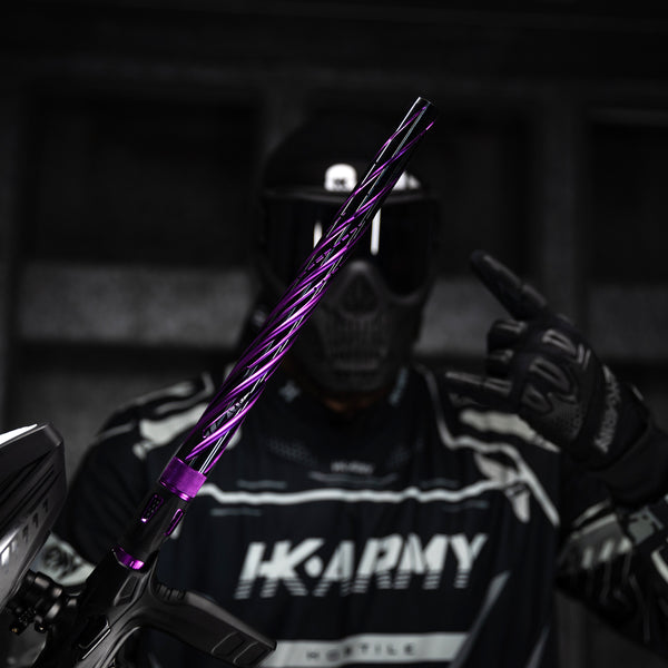 LAZR Elite Orbit Barrel Kit - 15" Dust Purple/Colored Inserts - Cocker Threads