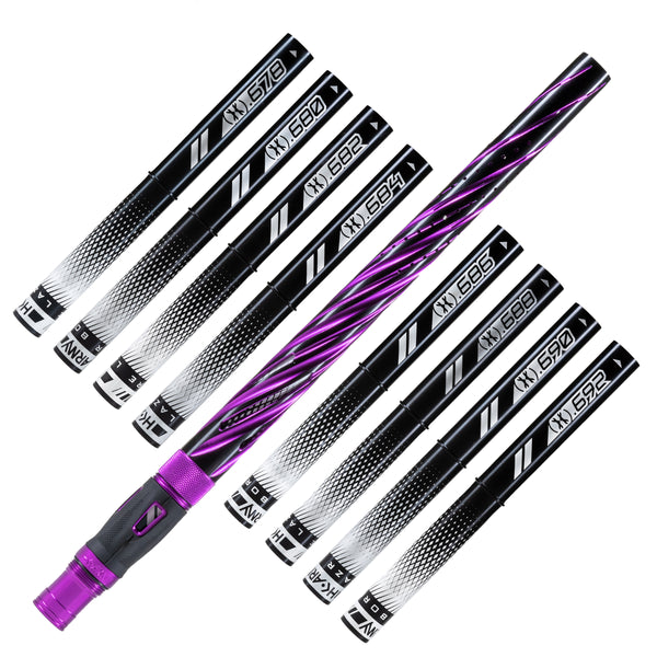 LAZR Elite Orbit Barrel Kit - 15" Dust Purple/Black Inserts - Cocker Threads