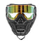 HSTL® Skull Goggle "Raider" - Black w/ Gold Lens