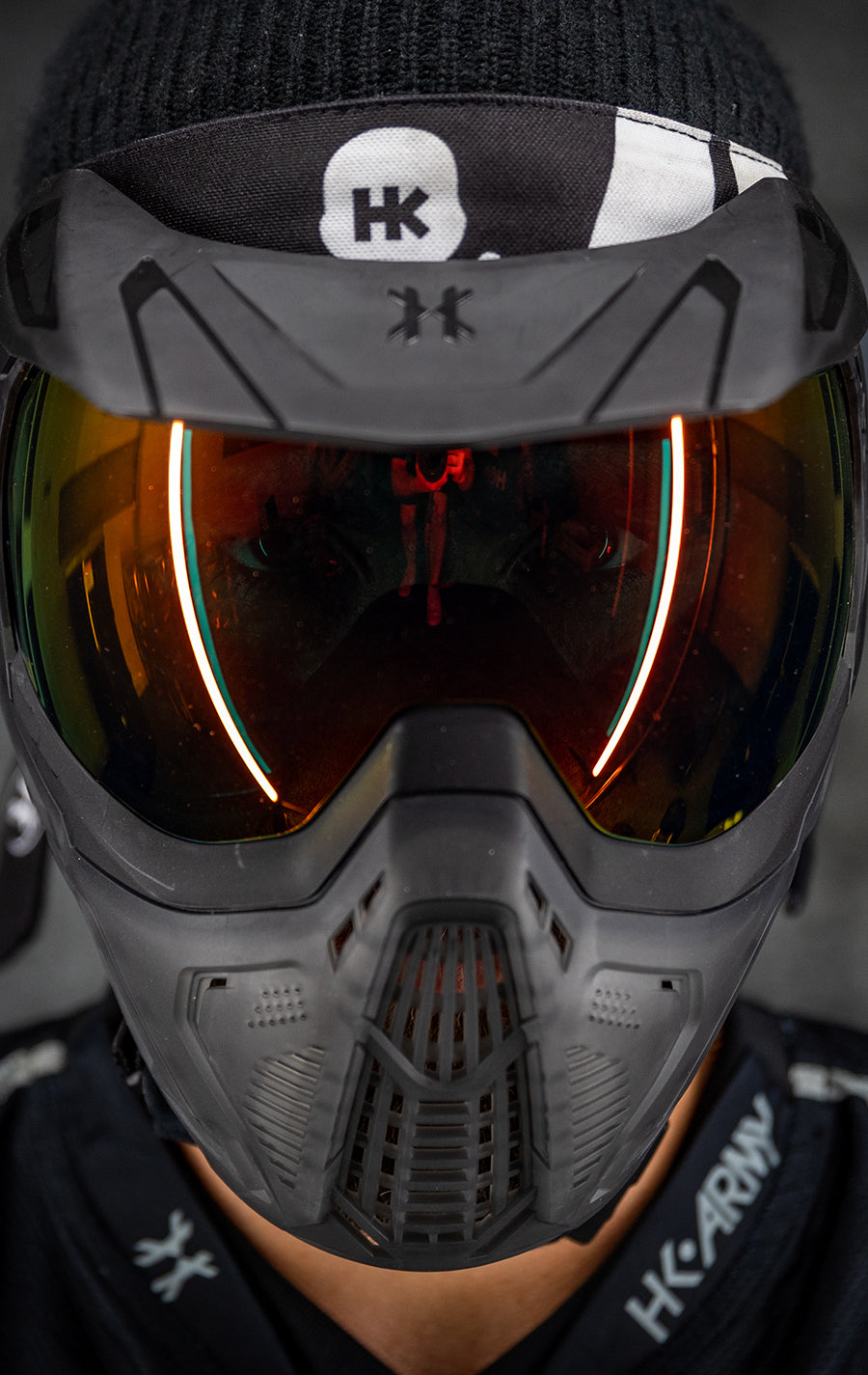 Rise SLR Goggle with Scorch Lens and Universal Black Visor. Visor not included.