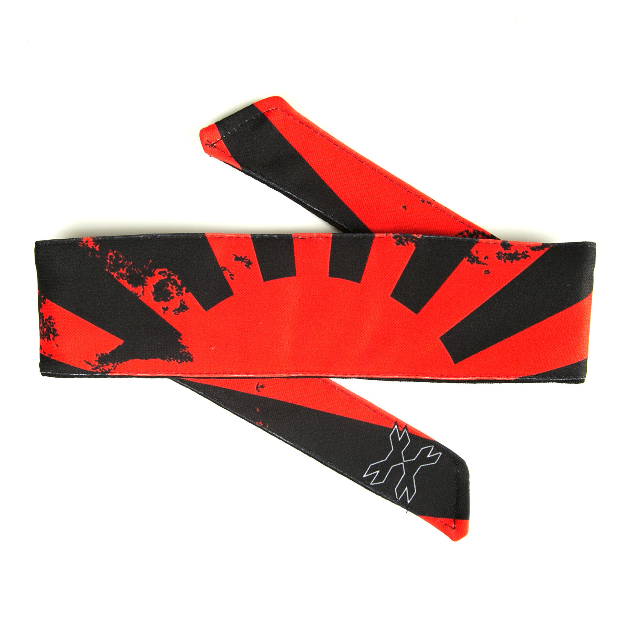 Headband (Bandeau) HK Army Rising Sun Noir & Rouge - Pour Paintball - Neuf Sous Film