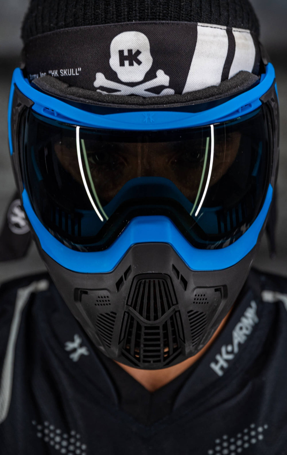SLR Sapphire Goggle with Smoke Lens.