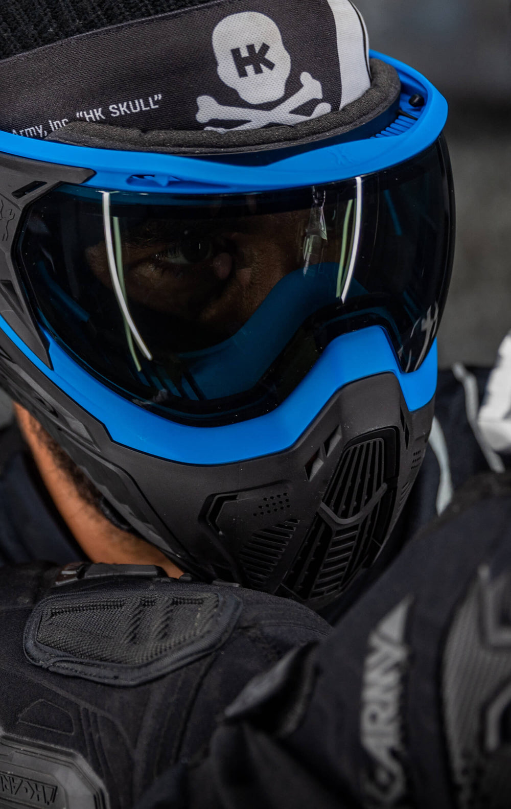 SLR Sapphire Goggle with Smoke Lens.