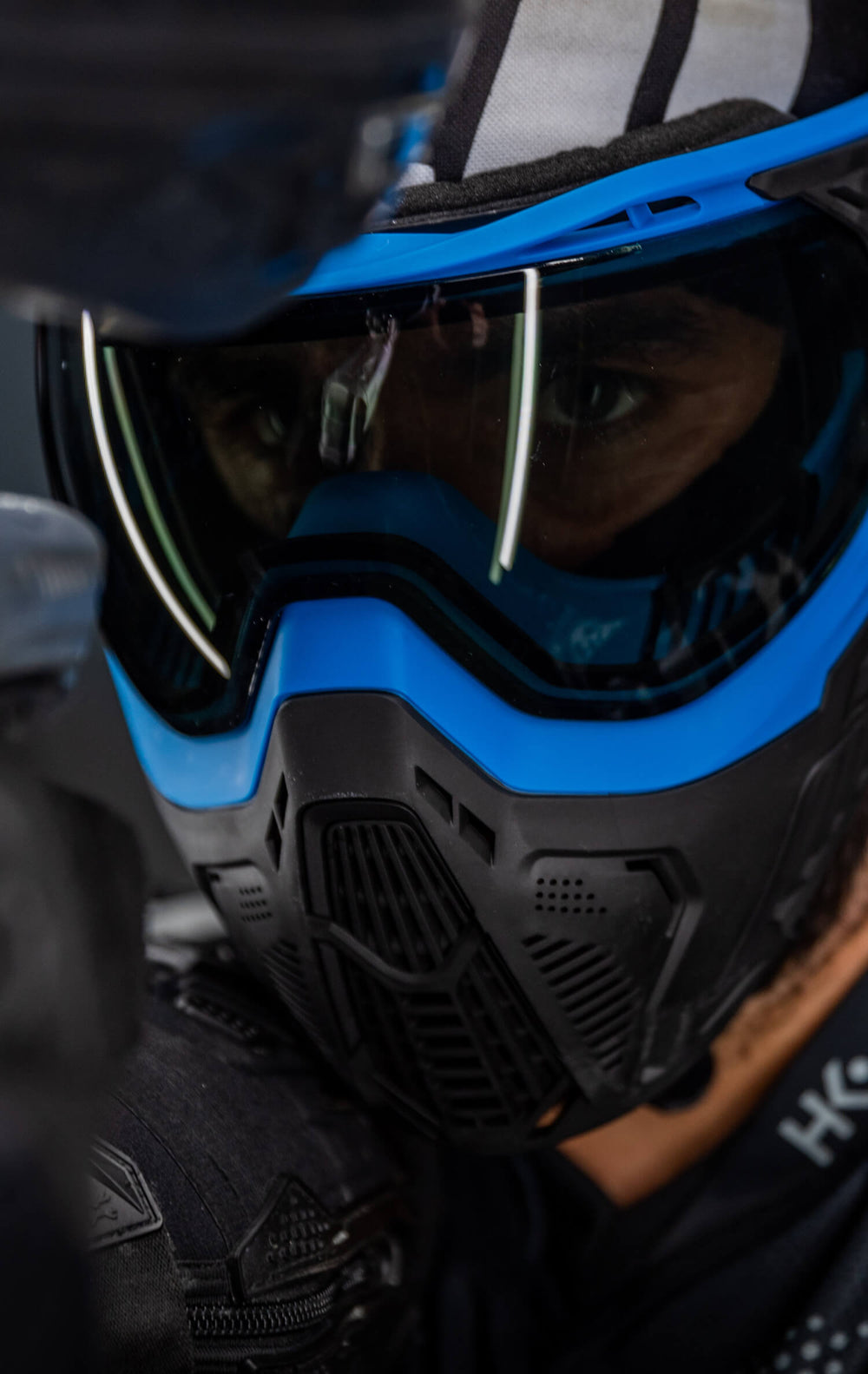 SLR Sapphire Goggle with Smoke Lens.