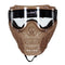 HSTL® Skull Goggle - Tan w/ Clear Lens