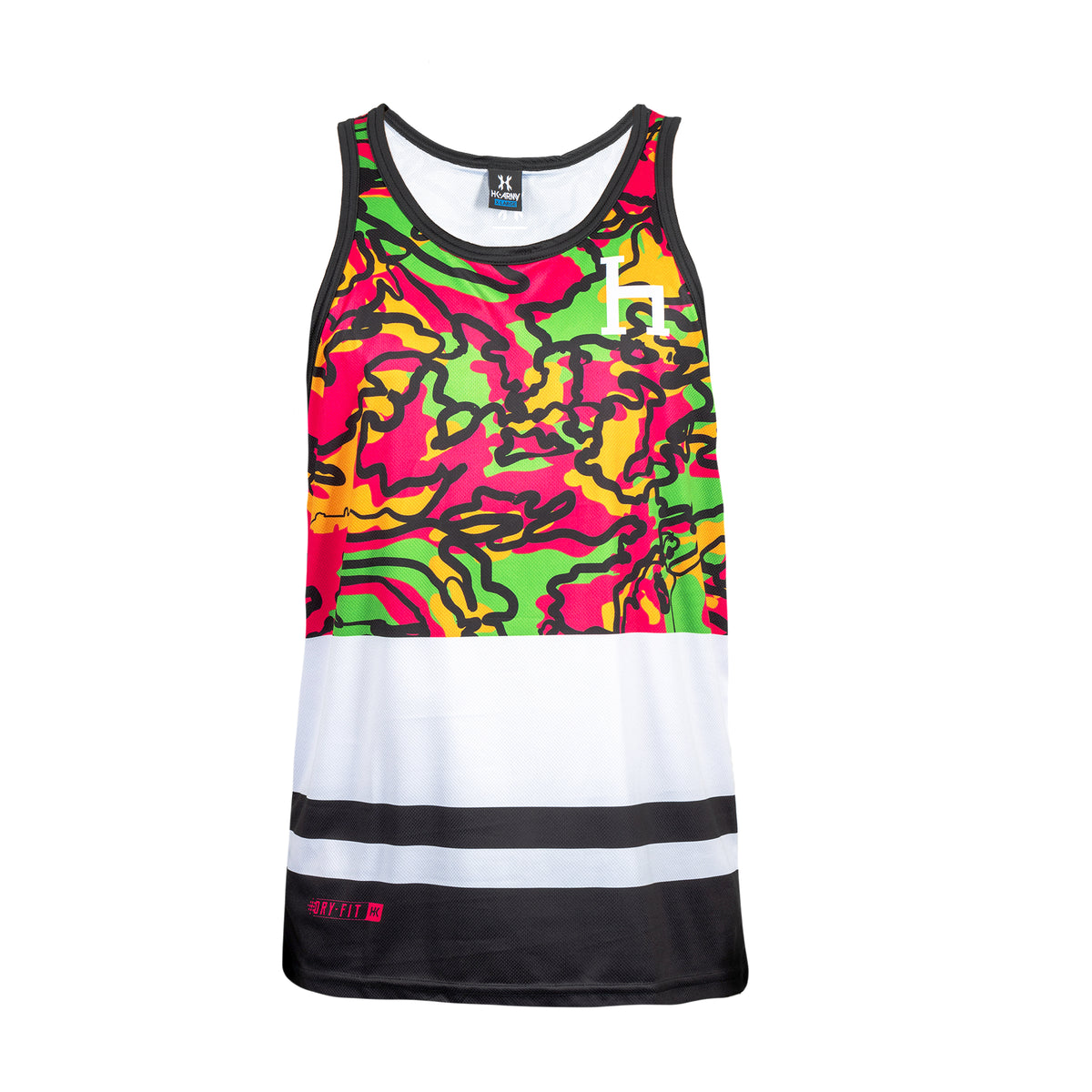 Chaos Neon Tank Top DryFit | HK Army