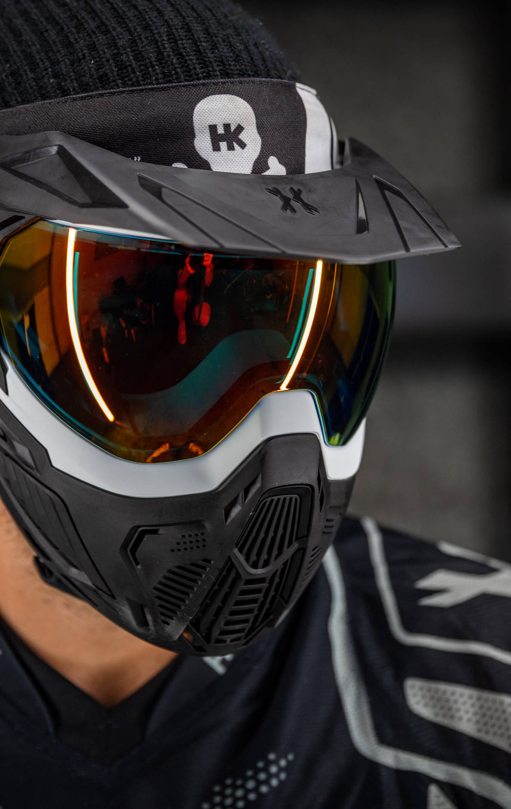 SLR Trooper with Scorch Lens and Universal Black Visor. Visor not included.