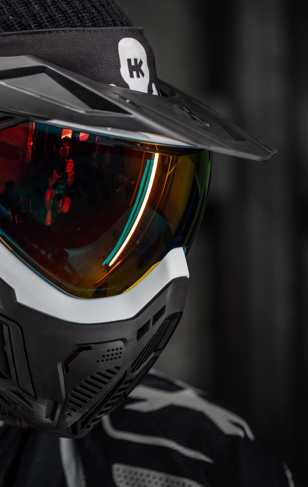 SLR Trooper with Scorch Lens and Universal Black Visor. Visor not included.