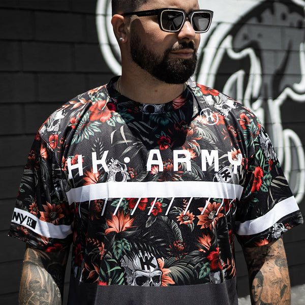 Tropical Skull DryFit Shirt