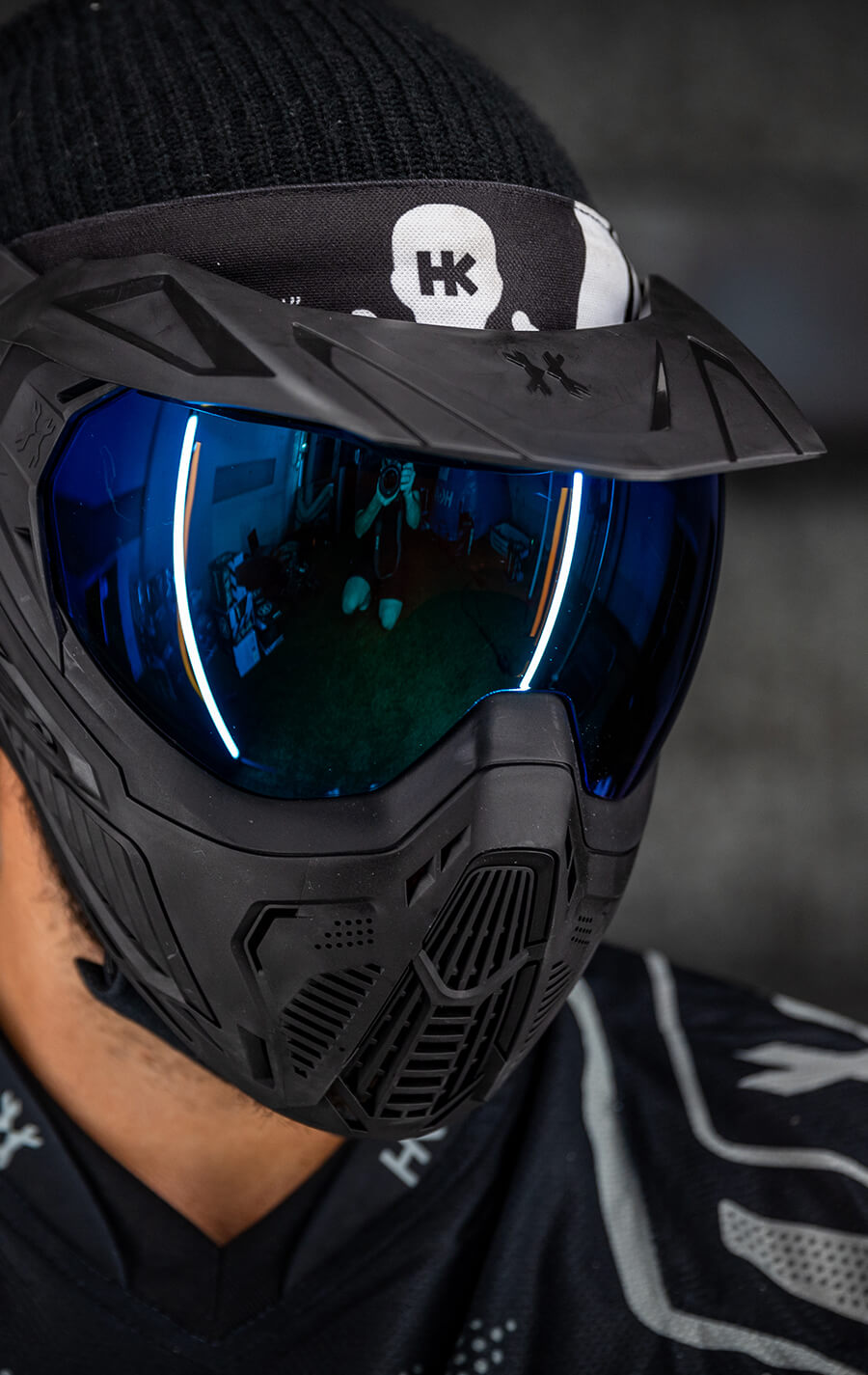 Tsunami SLR Goggle with Arctic Lens and Universal Black Visor. Visor not included.